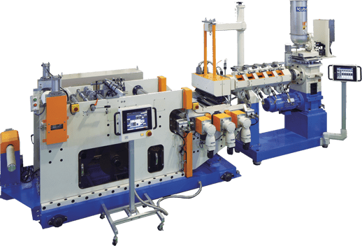 MVE-S visualization extruders(film-forming machines)